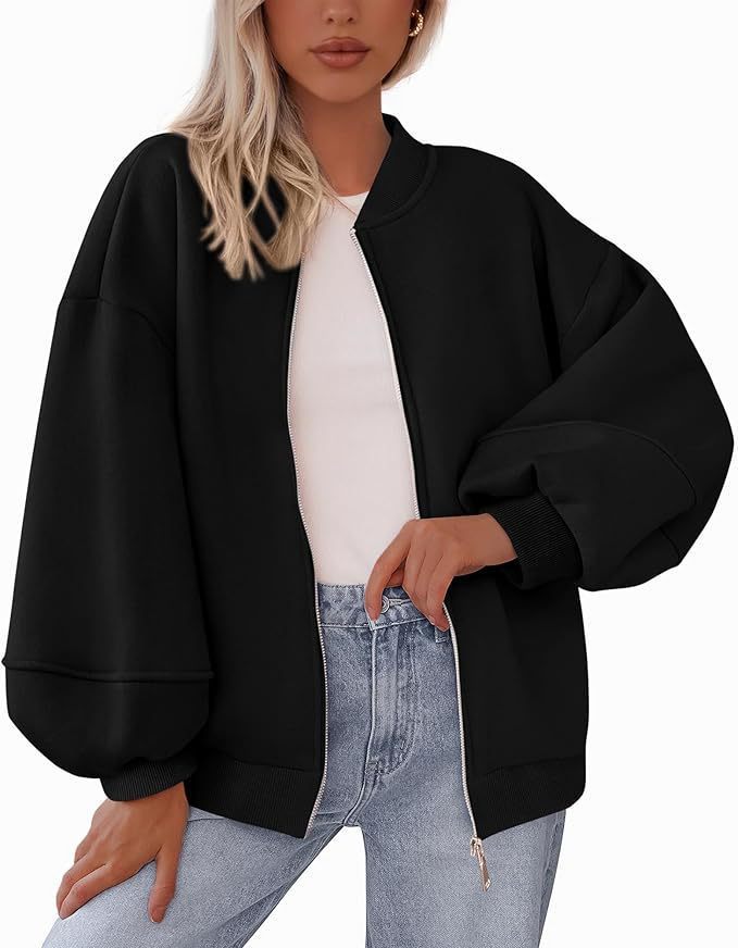 Matilde | Sweatshirt com Fecho e Manga Comprida