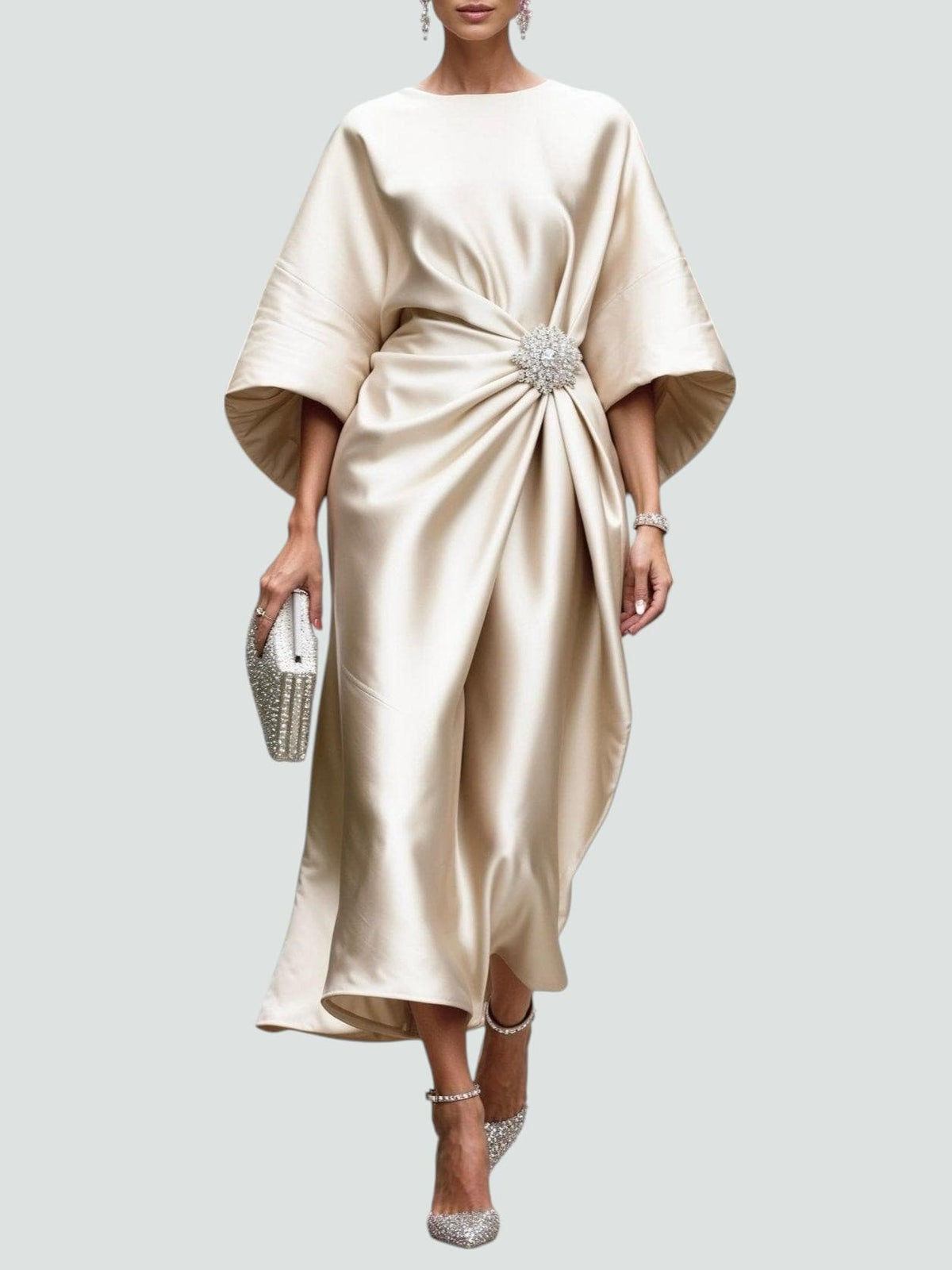 Isadora |  Vestido longo de Mulher elegância atemporal