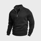 António - Pullover com fecho de meia altura