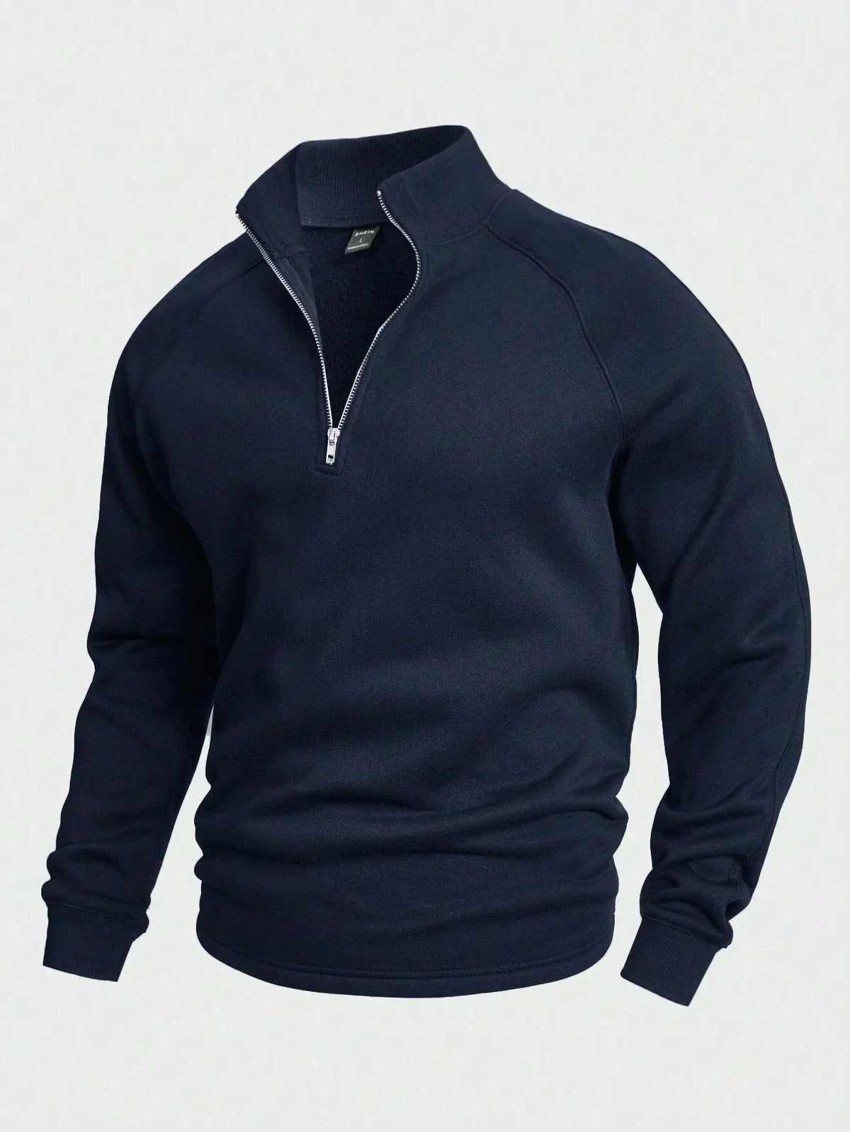 António - Pullover com fecho de meia altura