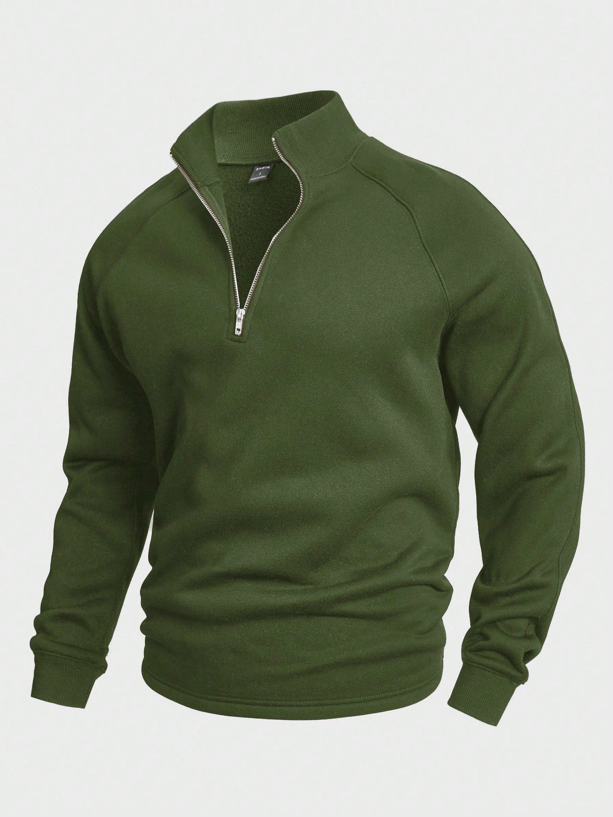 António - Pullover com fecho de meia altura