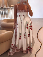 Rosa | Vestido longo elegante