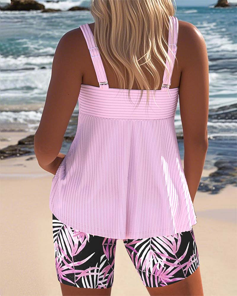 Mariana | Conjunto de Tankini Colorido