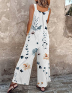 Joana - Macacão estampado confortável