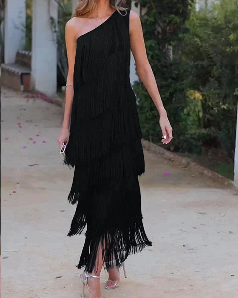Valeria | Vestido Boho de Mulher com Franjas