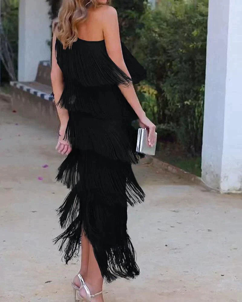 Valeria | Vestido Boho de Mulher com Franjas