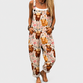 Emília - Macacão estampado confortável