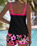 Catarina | Conjunto de Tankini Elegante em Dois Peças