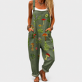 Rita - Macacão estampado confortável