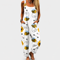 Jacinta - Macacão estampado confortável