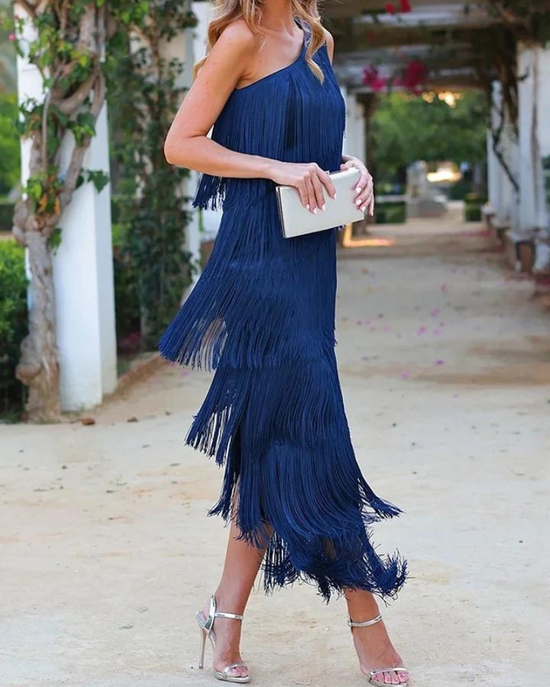 Valeria | Vestido Boho de Mulher com Franjas