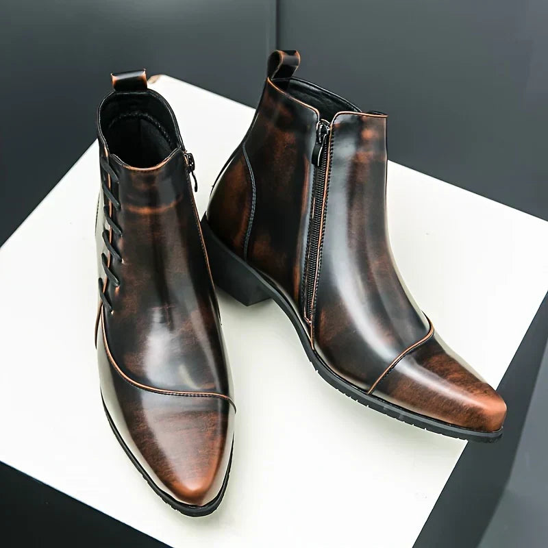Lourenço - Botas Elegantes em Couro