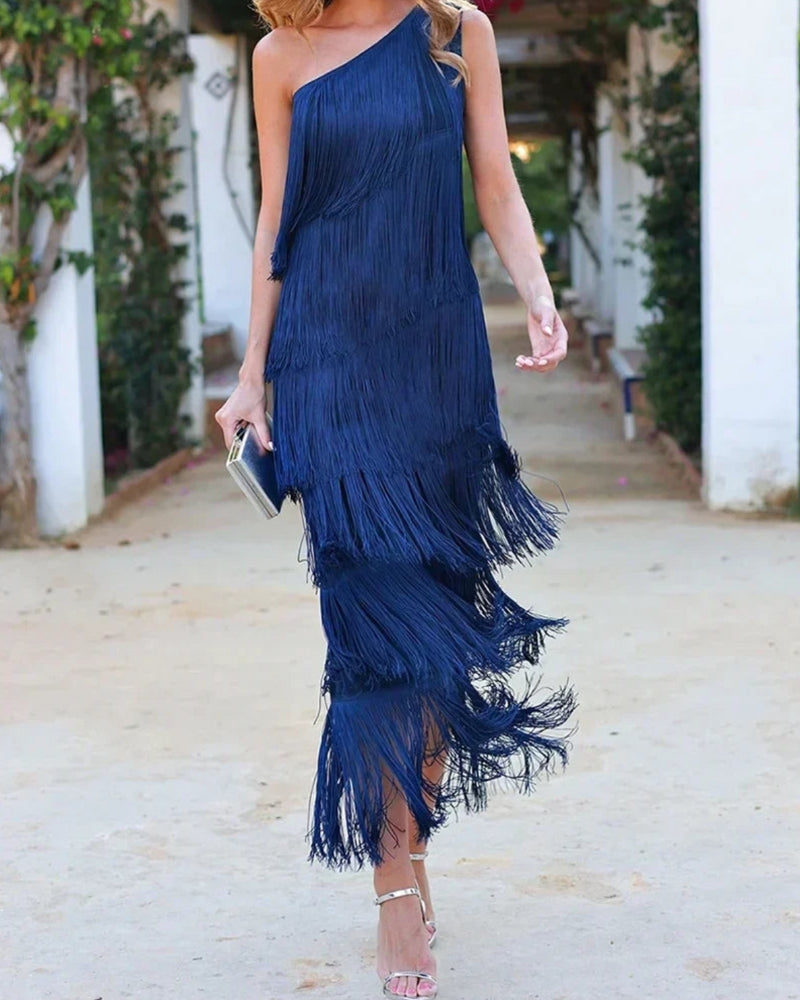 Valeria | Vestido Boho de Mulher com Franjas