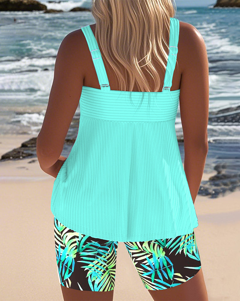Mariana | Conjunto de Tankini Colorido