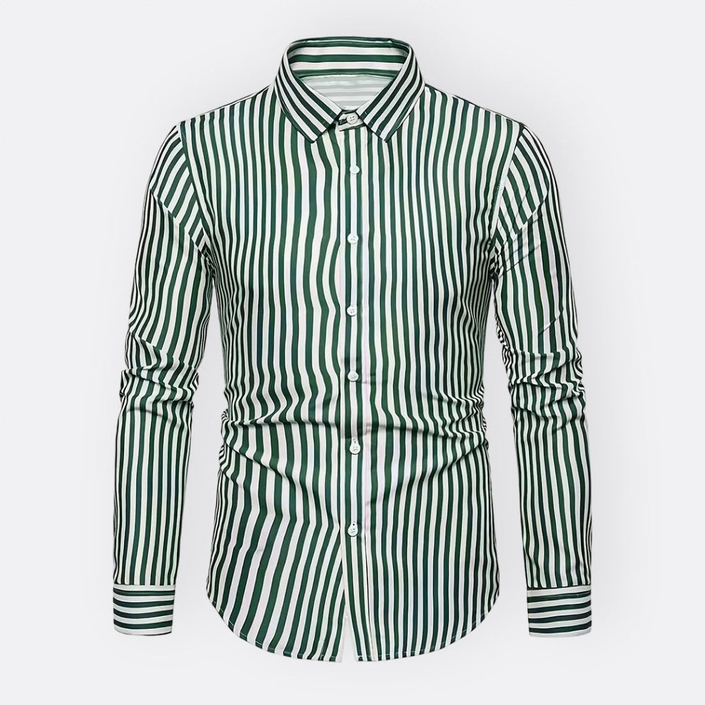 Artur - Camisa Clássica às Riscas