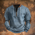 João - Pullover de malha com fecho