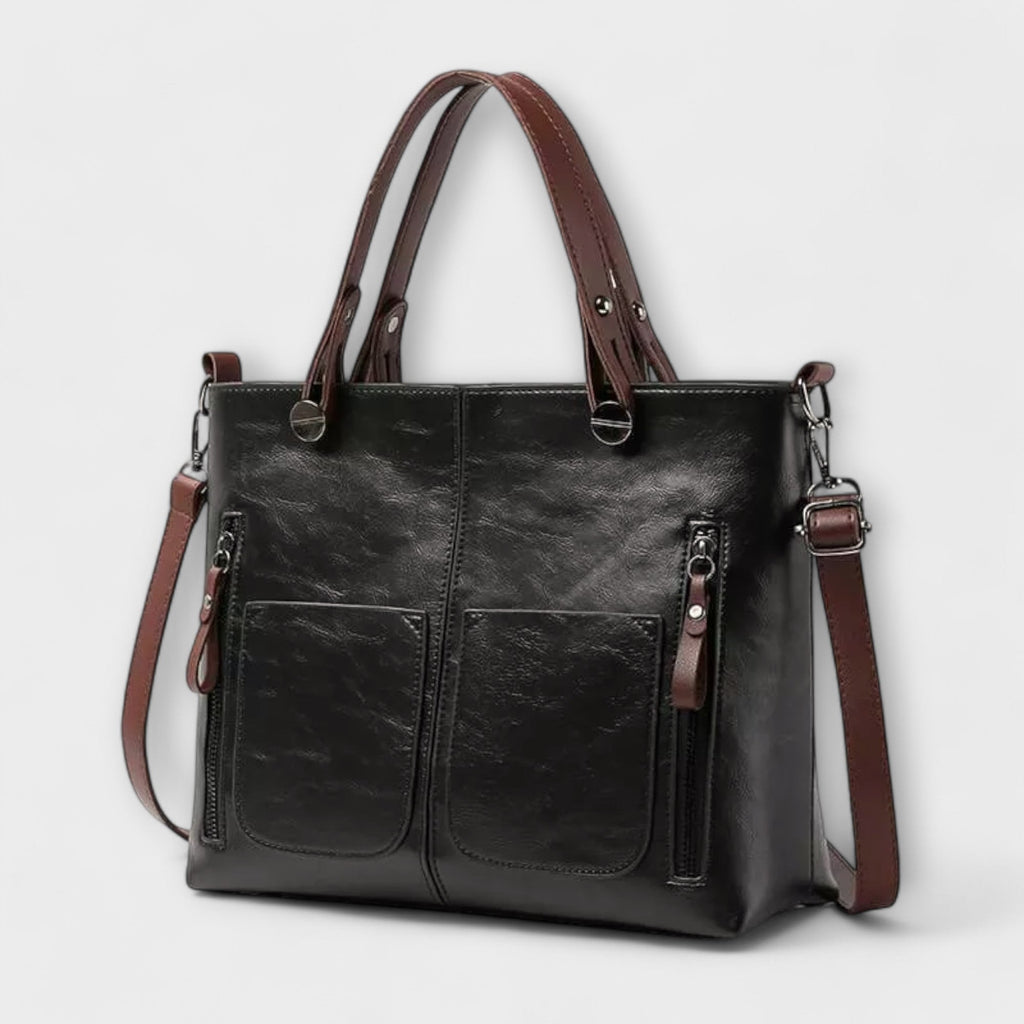Maria - Bolsa couro elegante
