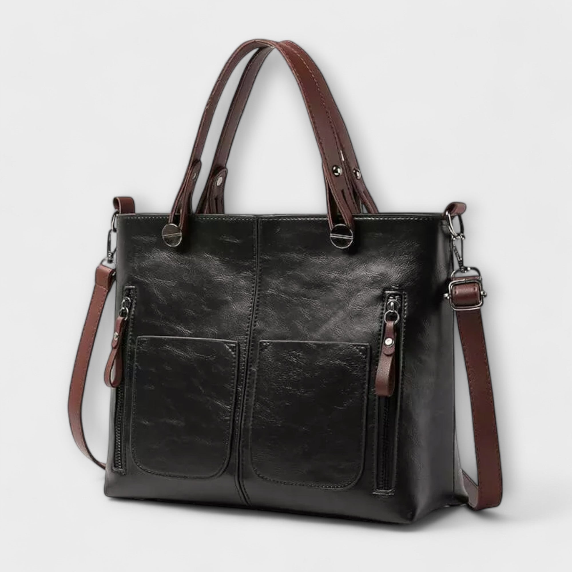 Maria - Bolsa couro elegante