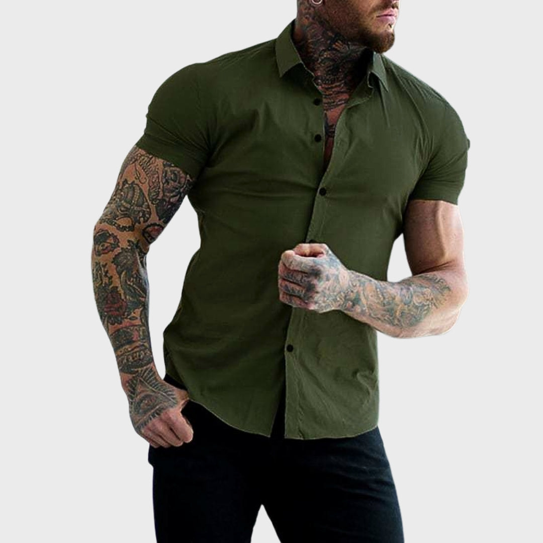 Ricardo - Camisa de Manga Curta Slim