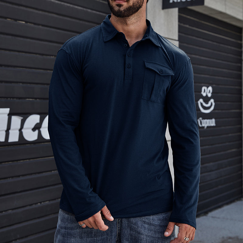 José - Camisa casual com bolsos