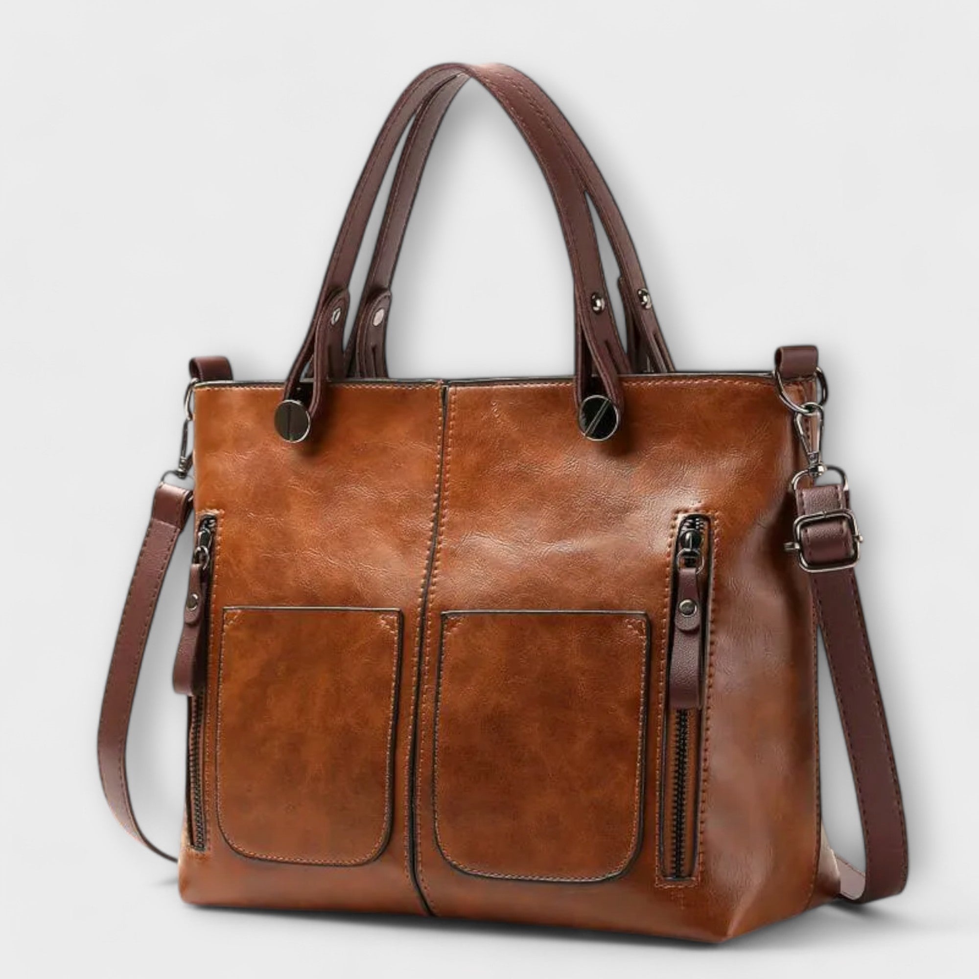 Maria - Bolsa couro elegante