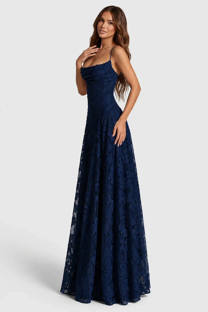 Rhoda – Elegância fluida no estilo maxi intemporal para Mulher