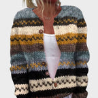 Leonor - Cardigan Floral de Outono