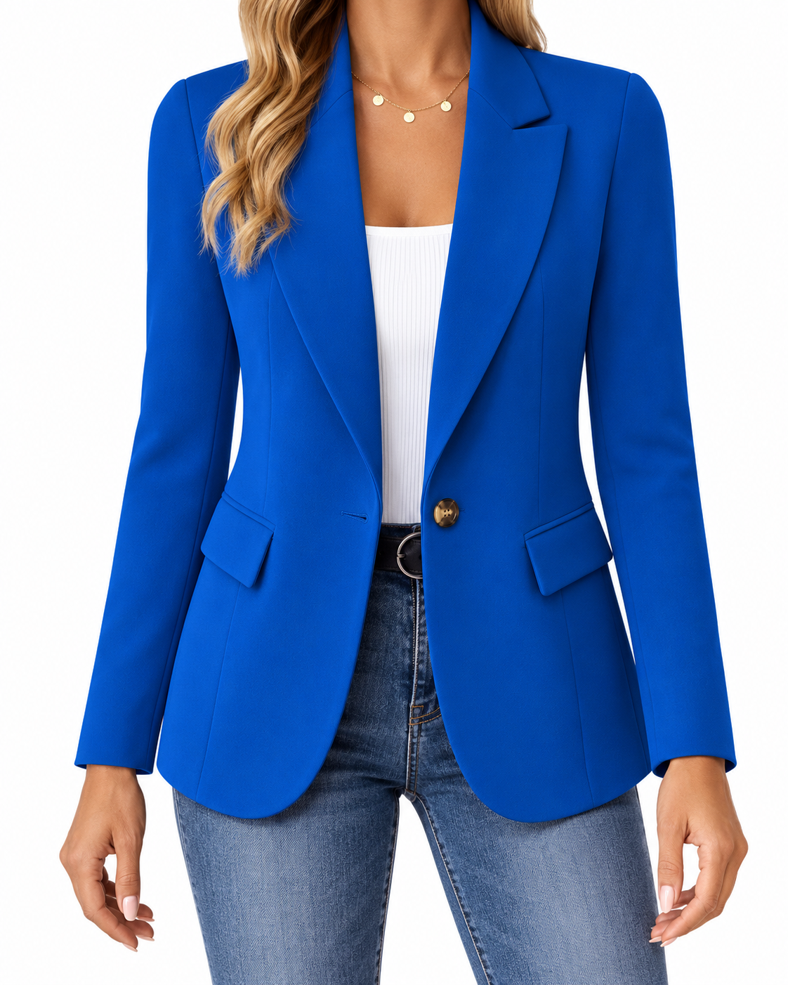 Ana｜Blazer elegante de Mulher