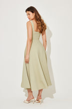 Amelia™ | Vestido midi fluido e atemporal