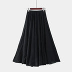 Saia Elegante de Cintura Alta