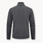 Sweater de Malha - Fecho Frontal Total