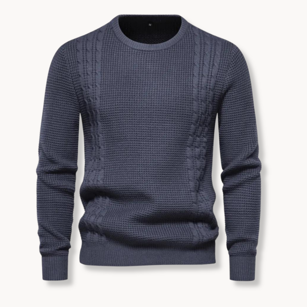 João - Sweater Tricô Patchwork