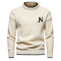 Sweater de Malha - Tecido de Mistura