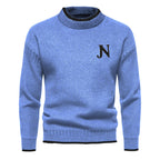 Sweater de Malha - Tecido de Mistura