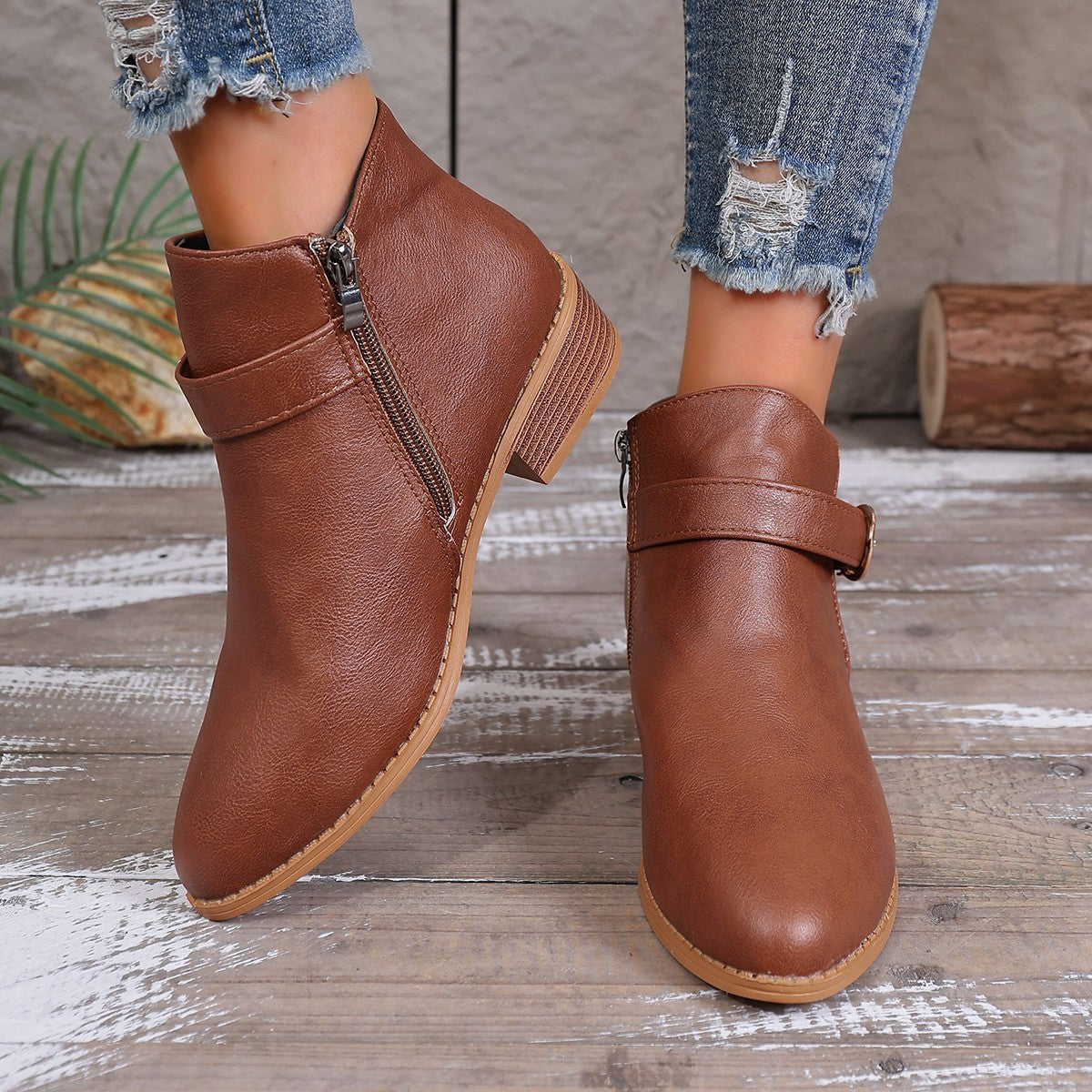 Diana | Botins com palmilha acolchoada