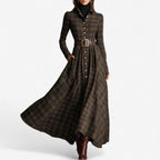 Sarah™ Maxi de Inspiração Vintage