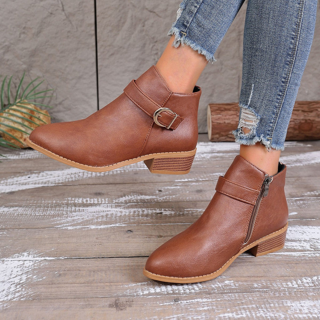 Diana | Botins com palmilha acolchoada