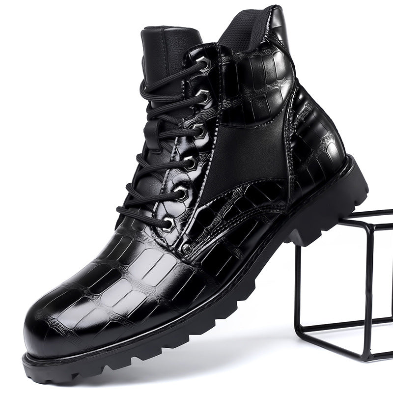 Afonso - Botas em Couro de Crocodilo