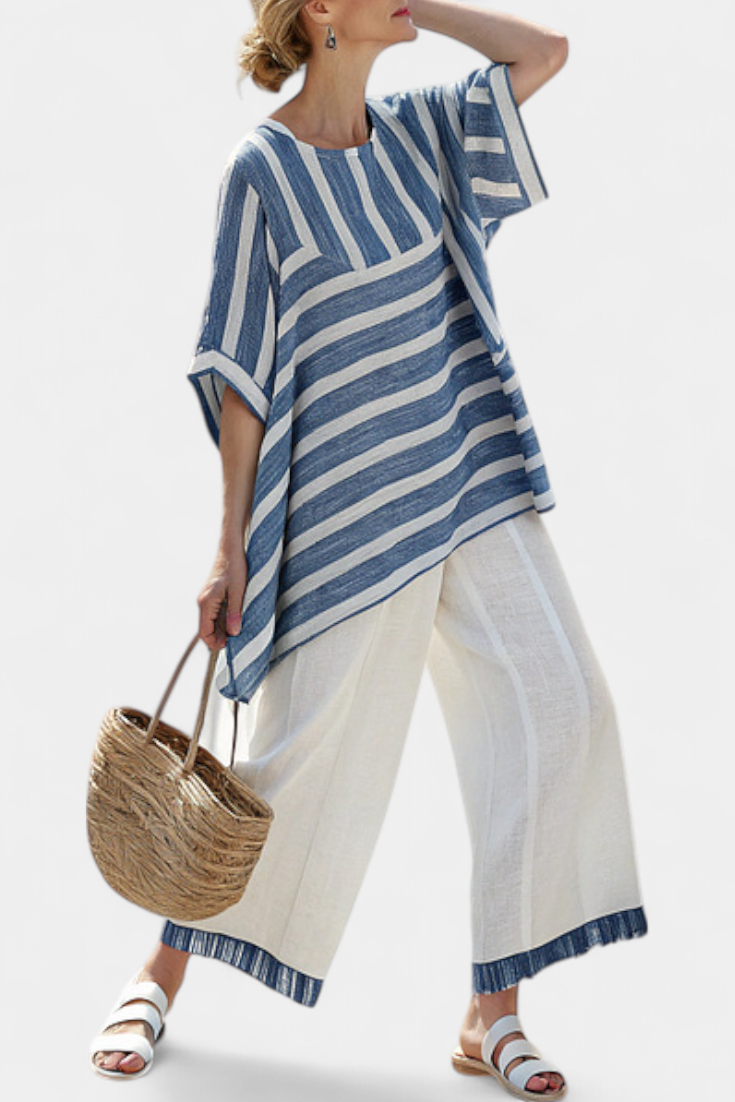 Constança - Conjunto Linho Mediterrâneo