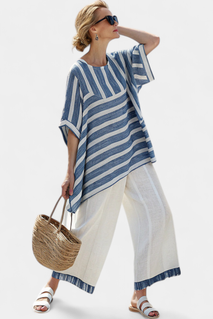 Constança - Conjunto Linho Mediterrâneo