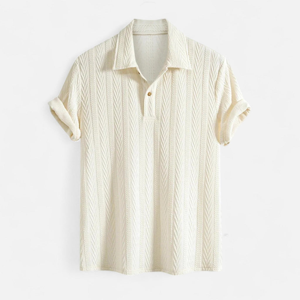 Camisa Polo - Gola Malha Jacquard