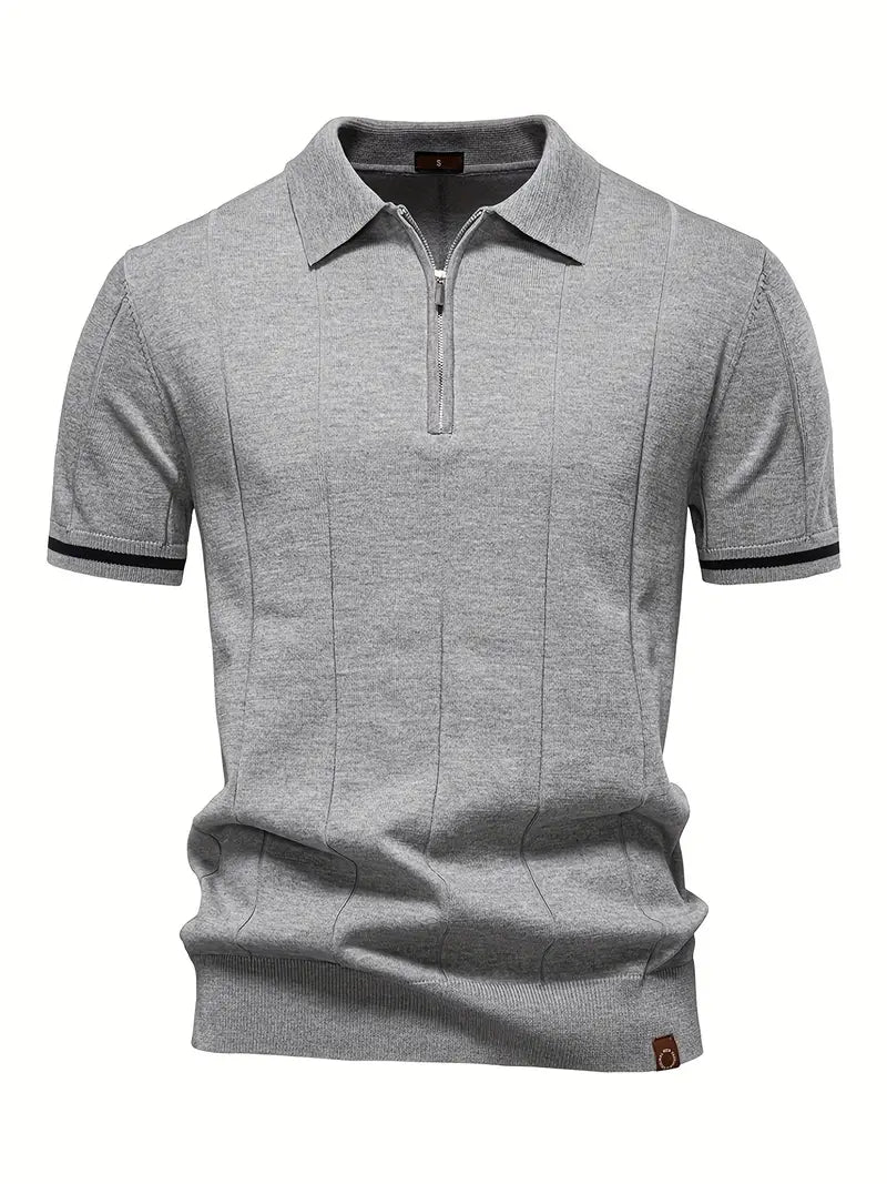 Camisa Polo - Mistura Poliéster Slim
