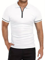 Camisa Polo - Gola com Zíper Respirável