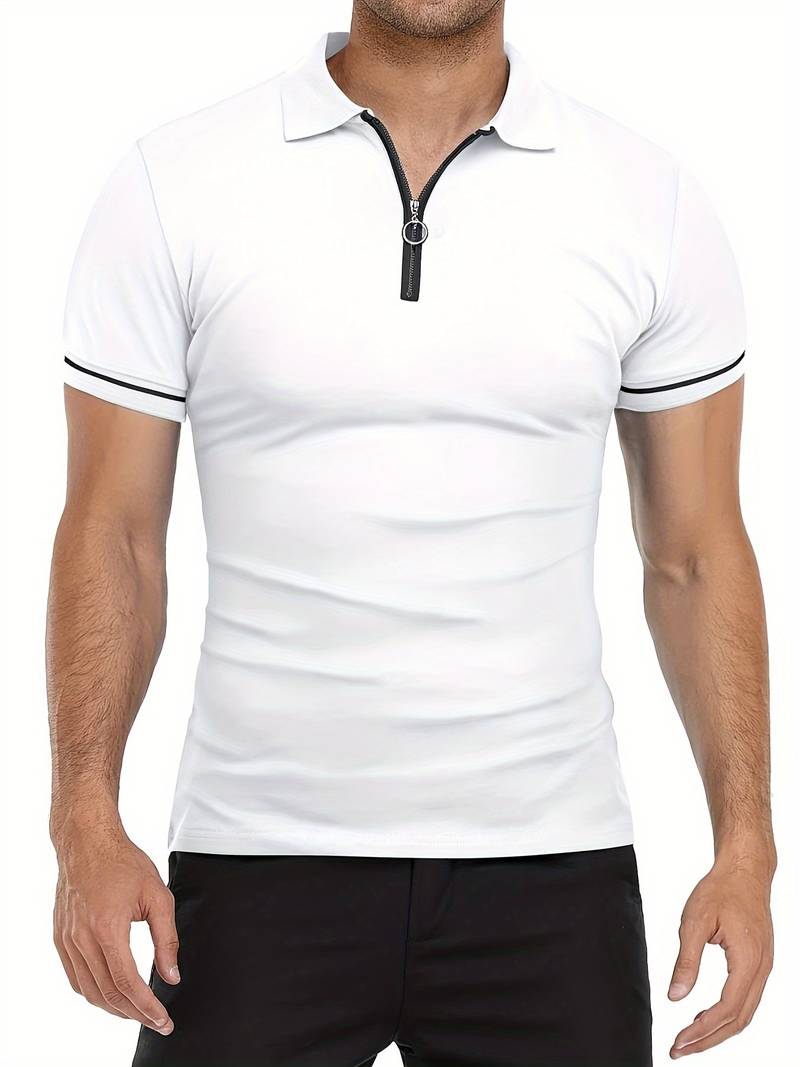 Camisa Polo - Gola com Zíper Respirável