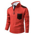 Pullover de Malha - Com Colarinho