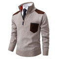Pullover de Malha - Com Colarinho