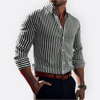 Artur - Camisa Clássica às Riscas