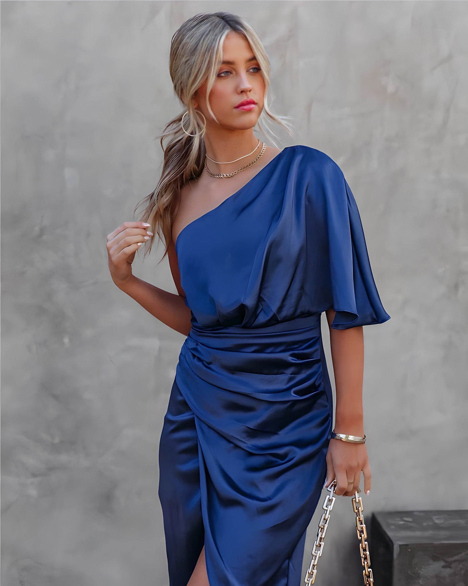 Élise | Vestido de festa de seda luxuoso para Mulher