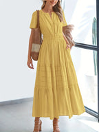 NATALIE™ - VESTIDO ELEGANTE E LISONJANTE