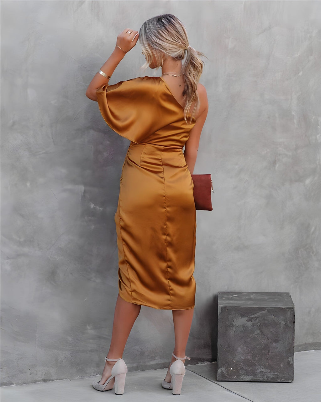 Élise | Vestido de festa de seda luxuoso para Mulher